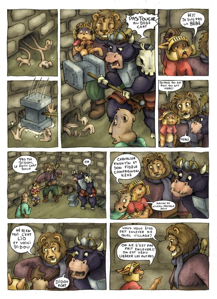 Chavalier Kwentin page 15 par Yakabee