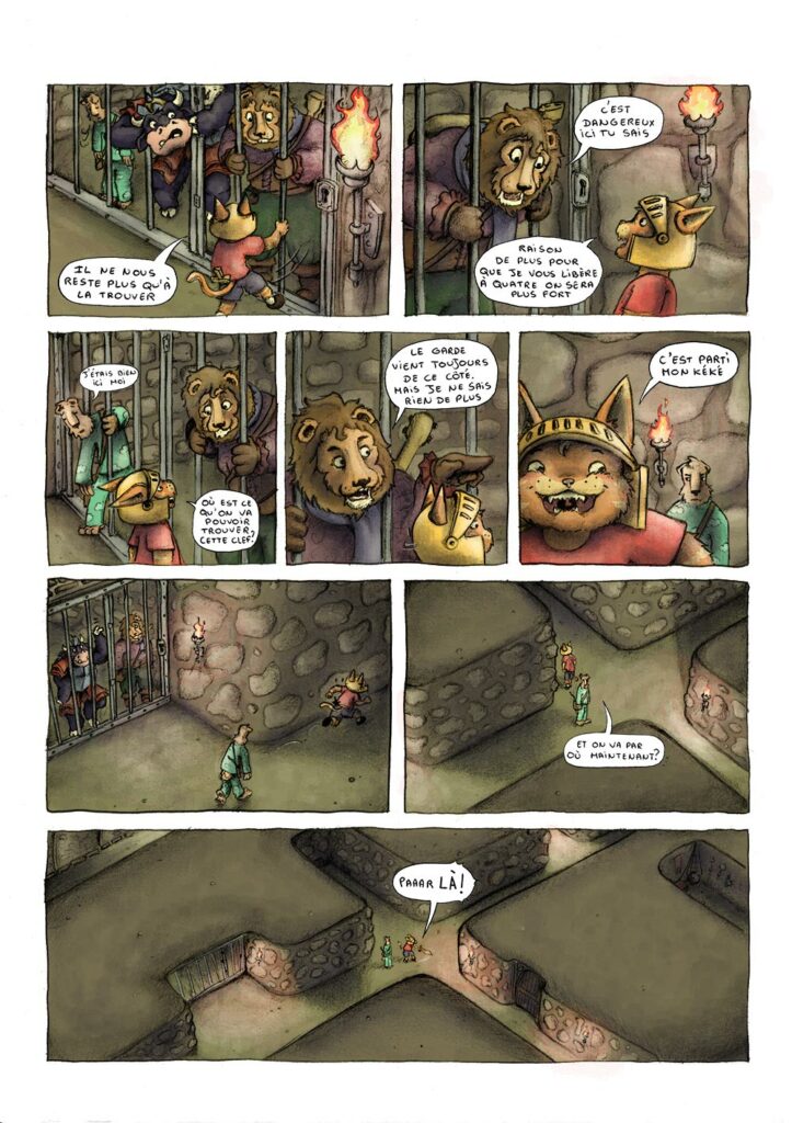 Chavalier Kwentin page 17 par Yakabee
